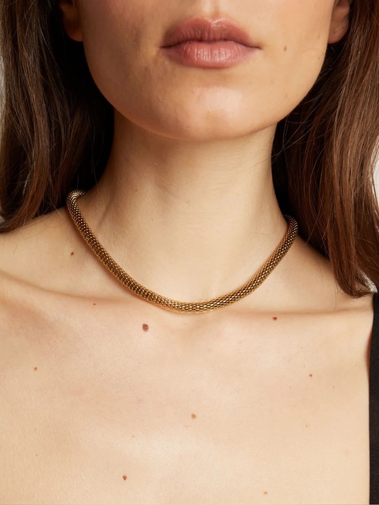 Aurate Jewelry - Aurate Stainless Steel Halo Silver Necklace